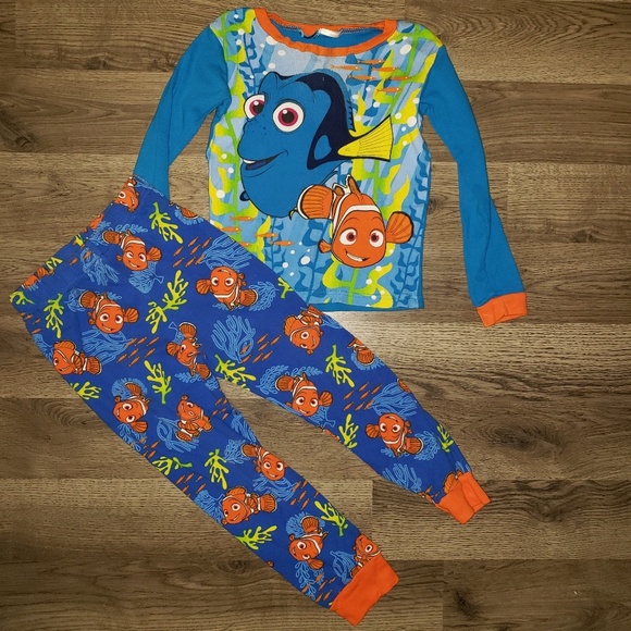 NWT DISNEY Pajamas PJ/"S Finding Dory 2 PCS pants Set SIZE 4 OR 5//6 FREE SHIP